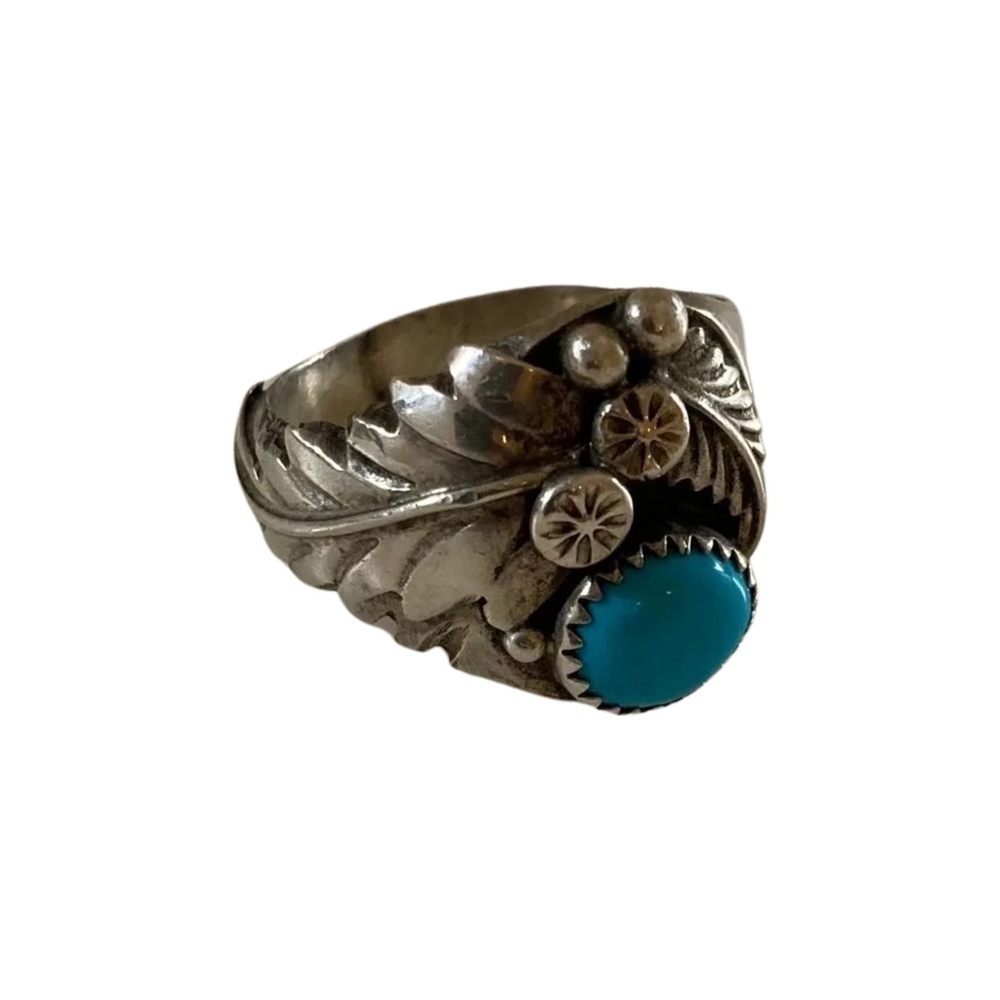 Sterling Silver Southwestern Turquoise Ring